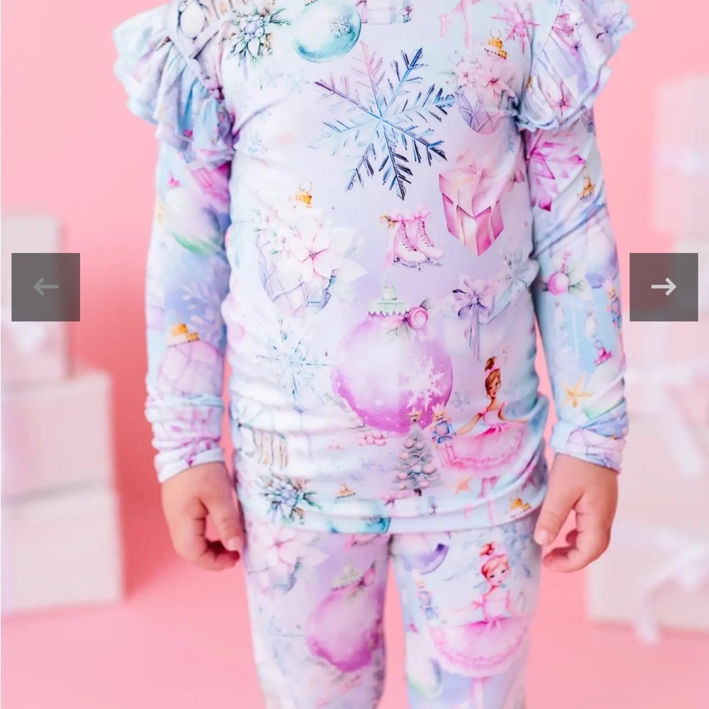 Whimsical Winter Wonderland Kids Pajama Set